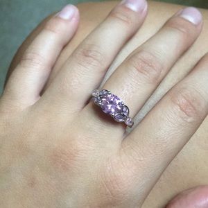 Pink and silver ring:)